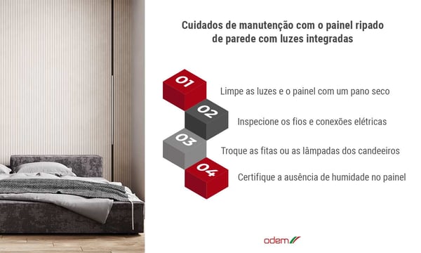 infografico-cuidado-manutencao-como-integrar-iluminacao-no-painel-ripado-de-parede-odem